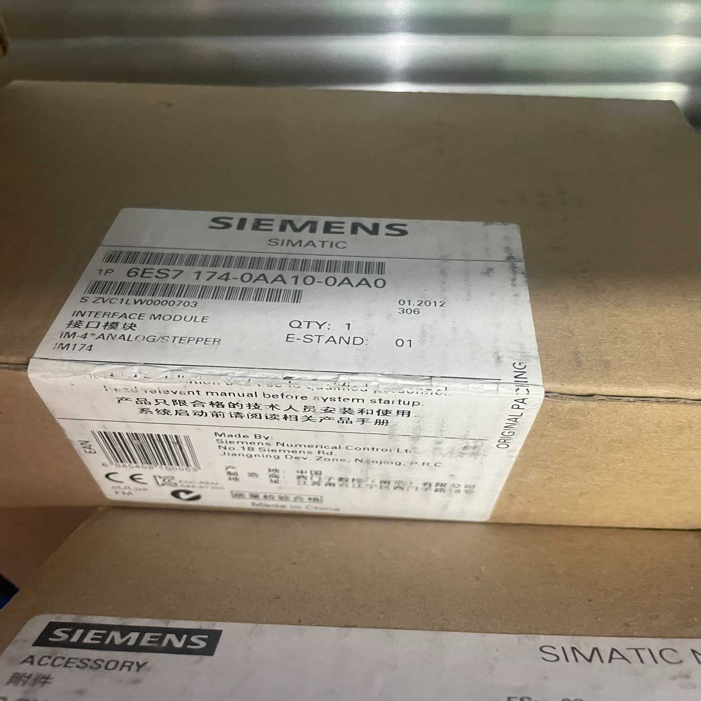 6ES7174-0AA10-0AA0未拆封询价
