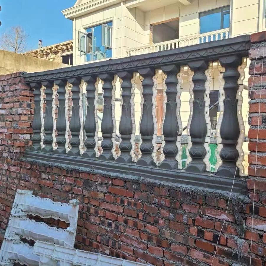 罗马柱模具欧式别墅围栏阳台护栏花瓶栏杆柱子现浇建筑用水泥圆柱