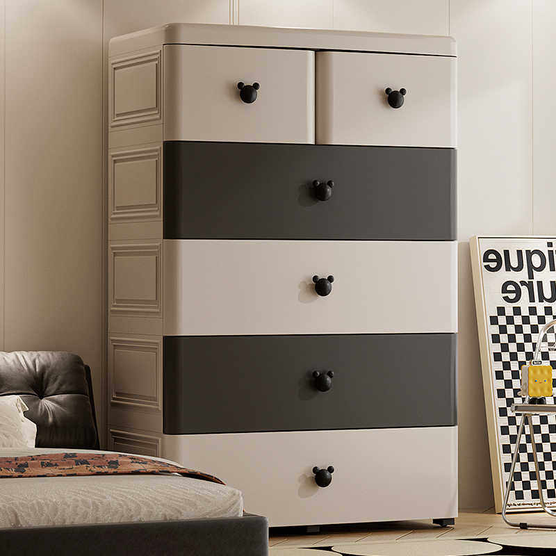 加厚收纳柜抽屉式宝宝衣柜婴儿衣服多层储物柜儿童衣橱家用置