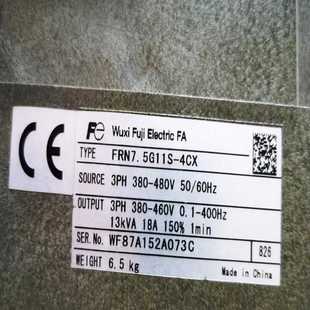 4CX FRN7.5G11S 询价 Fuji