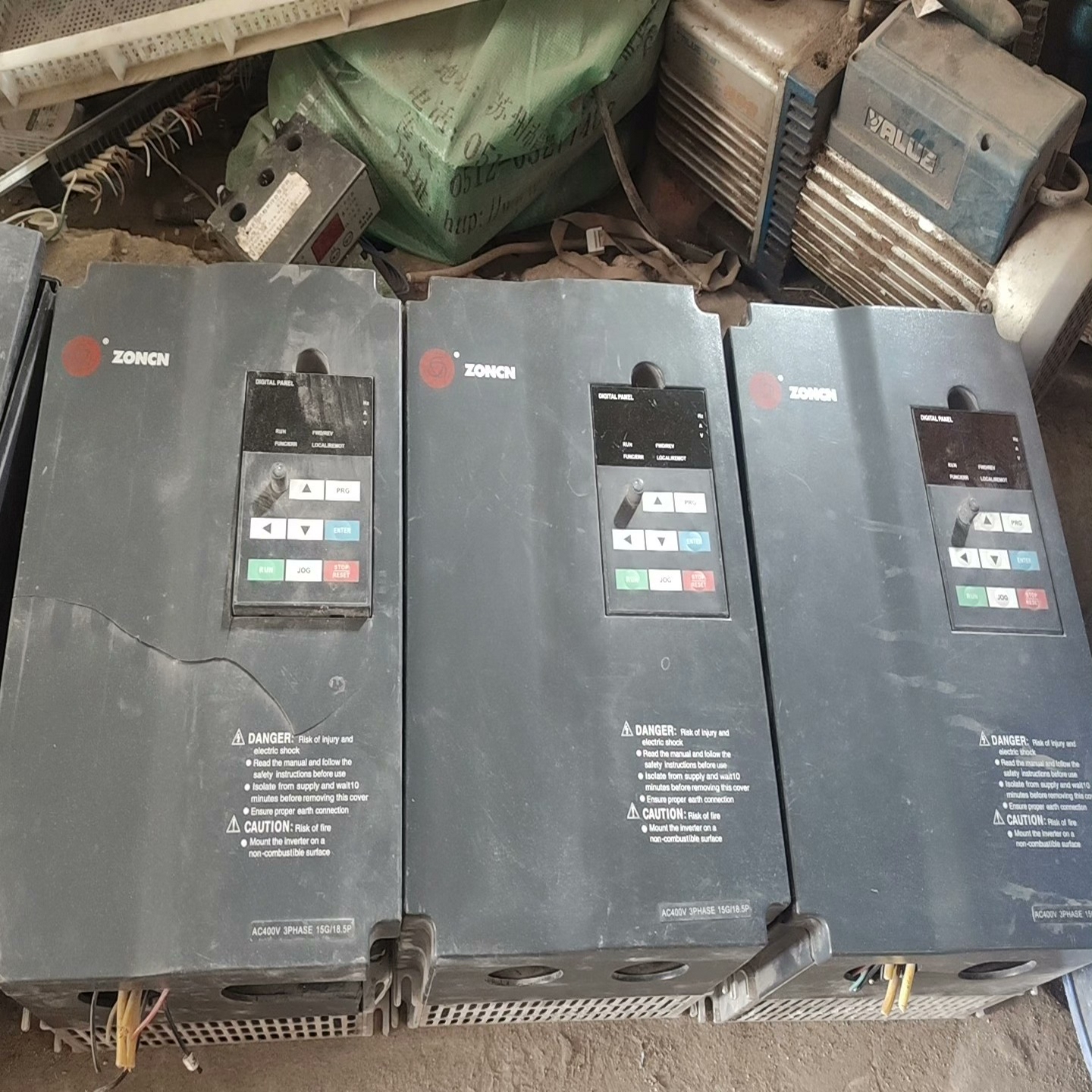 上海众辰变频器H6400S-15G/18.5P，一手拆机货，--议价商品