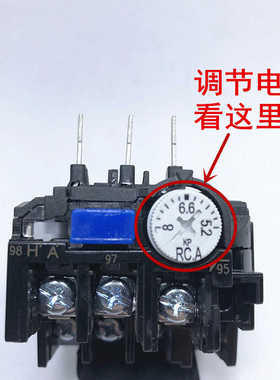 三菱热过载继电器TH-N12KP 5.2-8A 7-11A 9-13A 过载保护 TH-N
