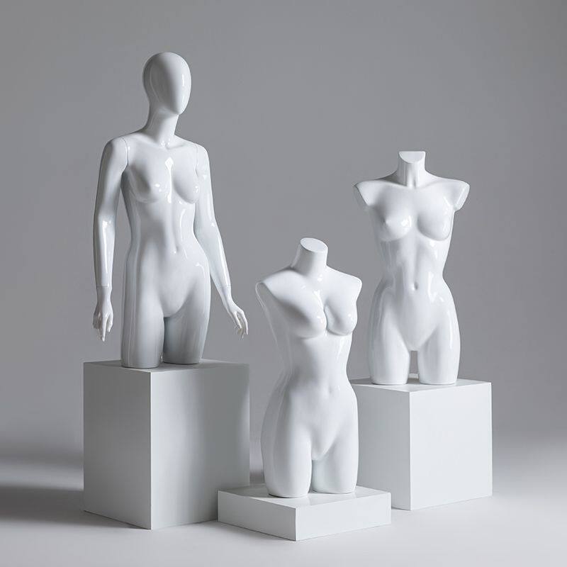 聚拢内衣模特道具女半身假人体全身服装店胸罩文胸内裤模特展示架
