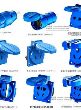 WEIPU威浦欧式插座 1608 1609C/1619B /131/1601/1607多功能