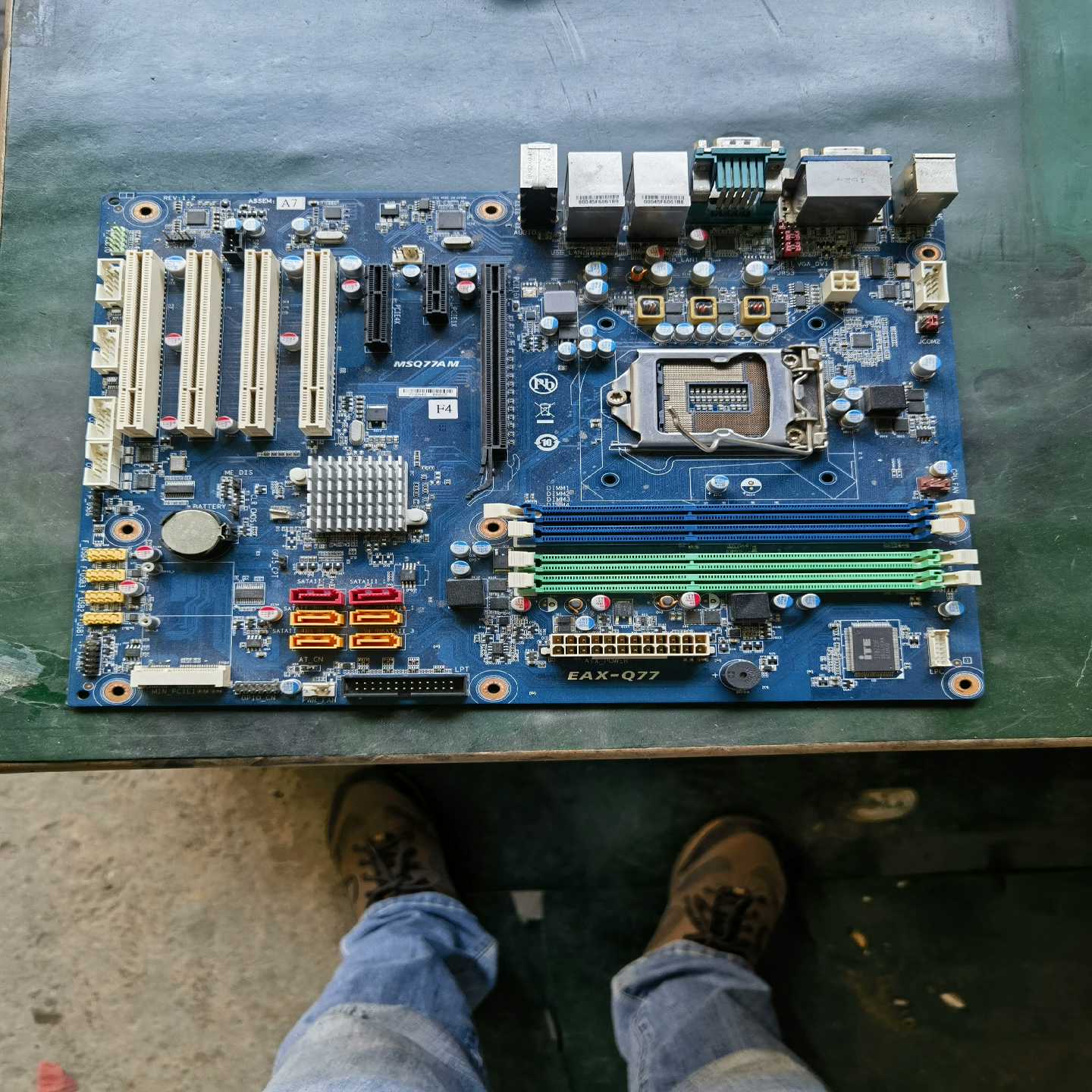 询价MSQ77AM//EAX-Q77工控主板
