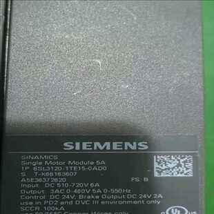 耶耶电子 6SL3120 联系我 0AD0单轴驱动器有需要 1TE15