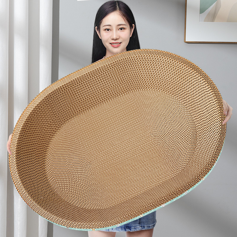 猫抓板猫窝一体四季通用耐磨不掉屑超级大号盆盘猫咪用大全爬架