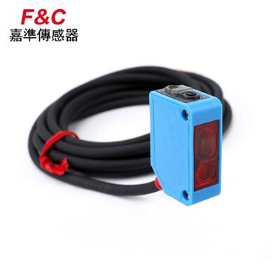 议价-原装嘉准传感器F&C光电开关BRRR-E100NR2M原CR-100三线NPNC