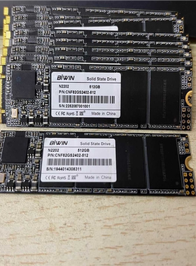 (询价)BIWIN/佰维512G SATA NGFF协议SSD零