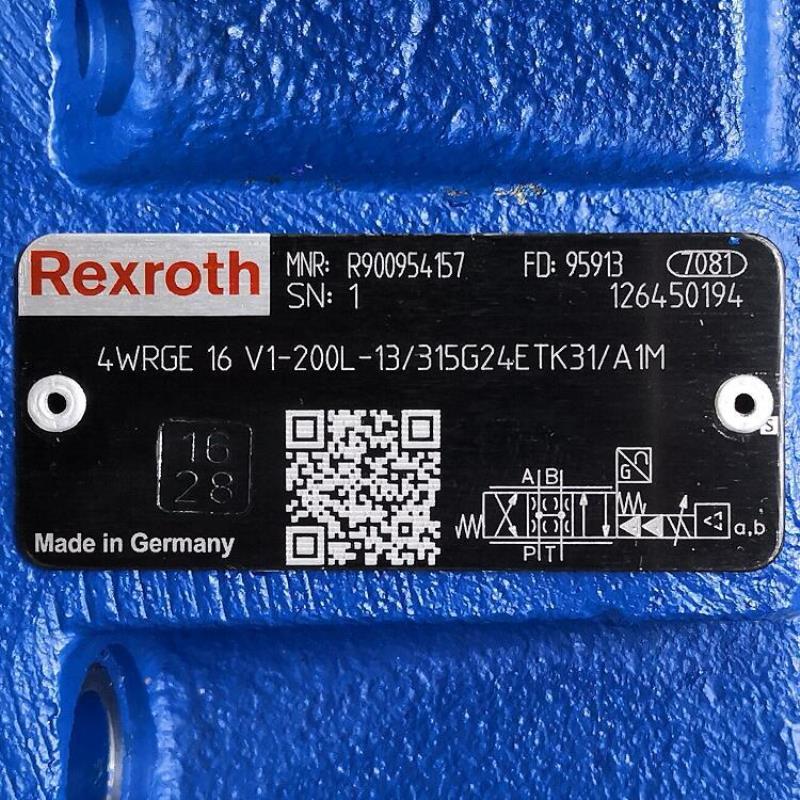 R900954157 4WR16V1-200L-13315G24ETK31A1M# Rexroth