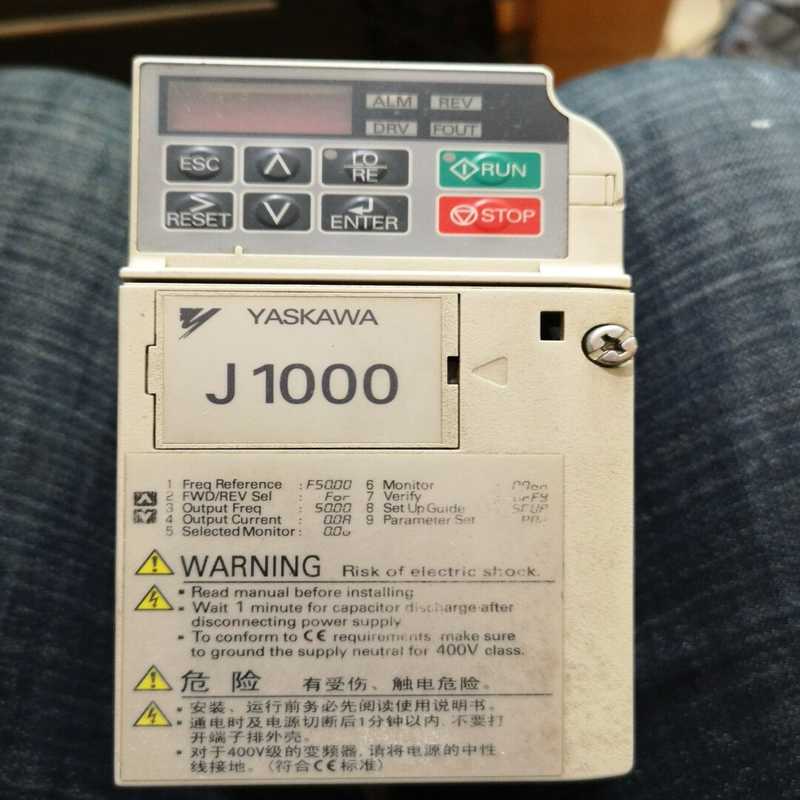 安川变频器J1000 CIMR-JBBA0003BAA~询价