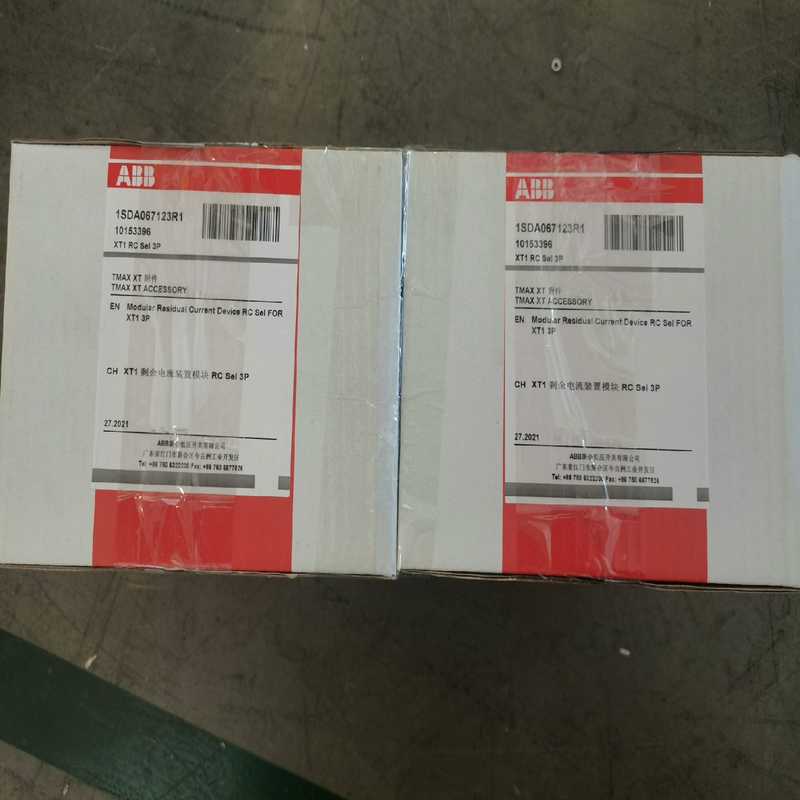 议~ABB XT1剩余电流装置模块RC SEL 3P 1SDA0