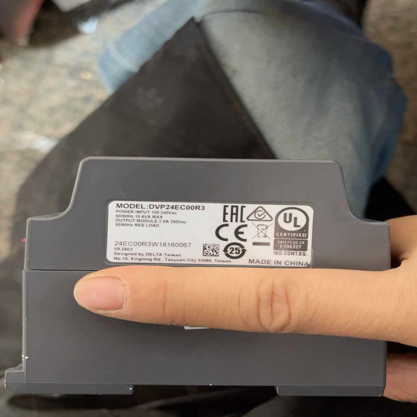 /台达plc DVP24EC00R3 成色如图【鑫鑫商铺】