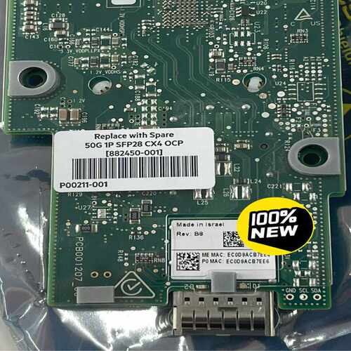 HPE 50G 1P SFP28 CX4 OCP-MEL C~议价