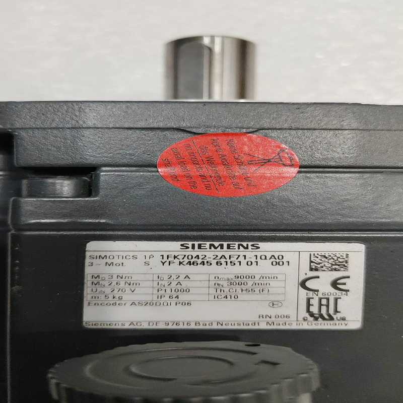 议~伺服电机1FK7042-2AF71-1QA0,电机机体