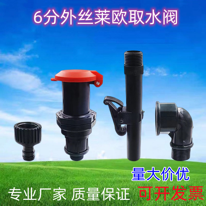 莱欧快速取水阀6分园林绿化水管地接头取水器地插取水杆草坪