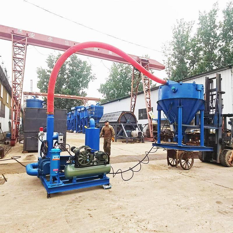 泥浆石子吸料机现货 马路地铁隧道工地清除碎石负压吸料机