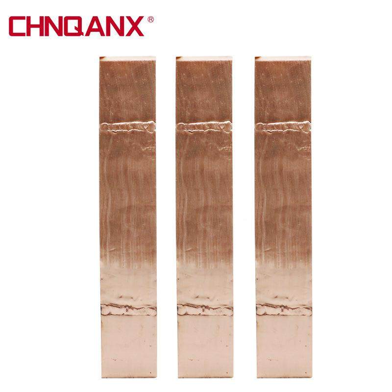 MST-10QTR0*0125110*80*10紫铜镀锡铜母线伸缩节连软接全铜伸缩节