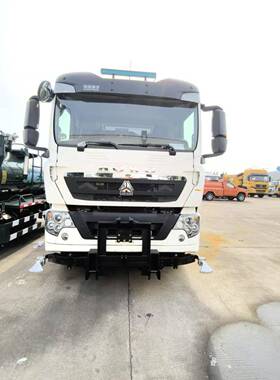 重汽豪沃洒洗水前车带复高压清洗面可选装雪铲雪滚刷发护栏OCZ清