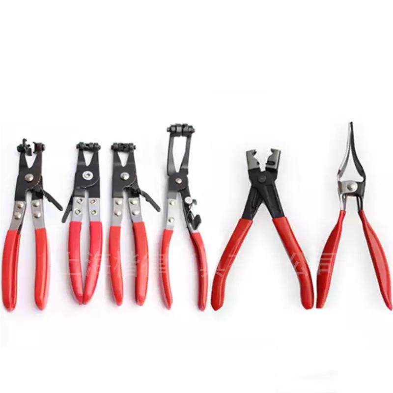 9汽件套DRG车水管拆卸钳弯式直卡型可喉式管束夹钳箍钳卡扣钳