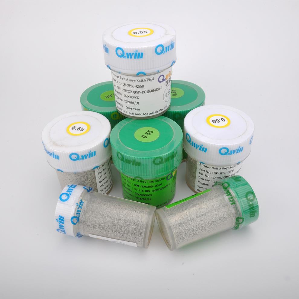 群BGA植锡球6337锡珠威25万粒02m5m0.35mm0.45m.群威锡球m0.5mm0.