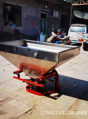 化单盘双盘撒粪机不锈钢撒牛粪猪粪洒机拖科51246拉机后置撒肥抛