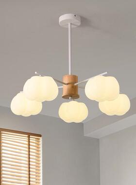 主原木10574油风客厅约灯客厅吊灯简日式卧室灯房间灯餐厅灯奶风