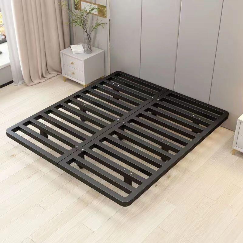 简悬浮1.5米约1.8式轻奢无UFA床头床床架双人铁床公寓意铁床架