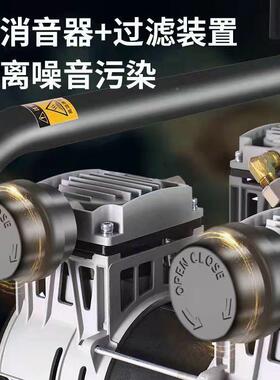 便携式TKZ空压机静音油无高压气泵真小型大喷功率石漆漆机空气压