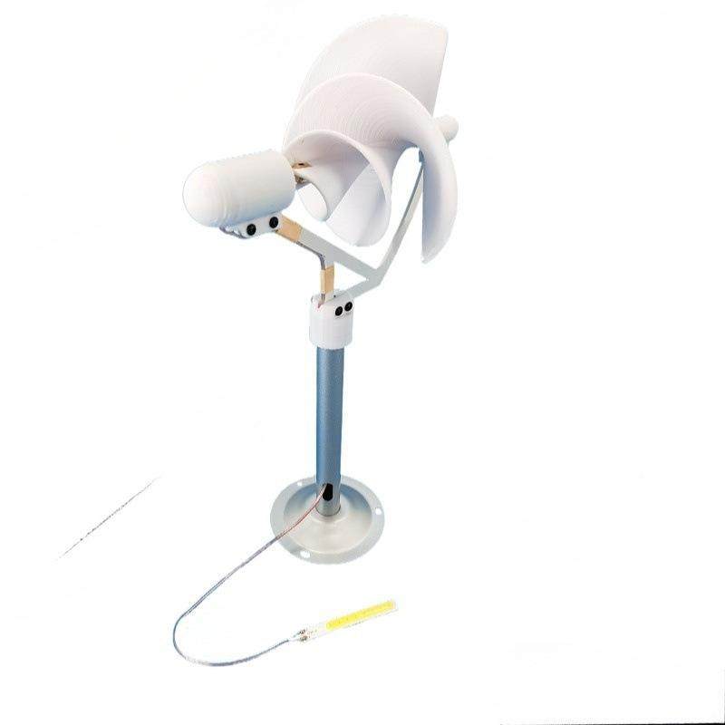 发风力玫发电机微风科学实验模阿基螺米旋型微型型启动无品牌/家