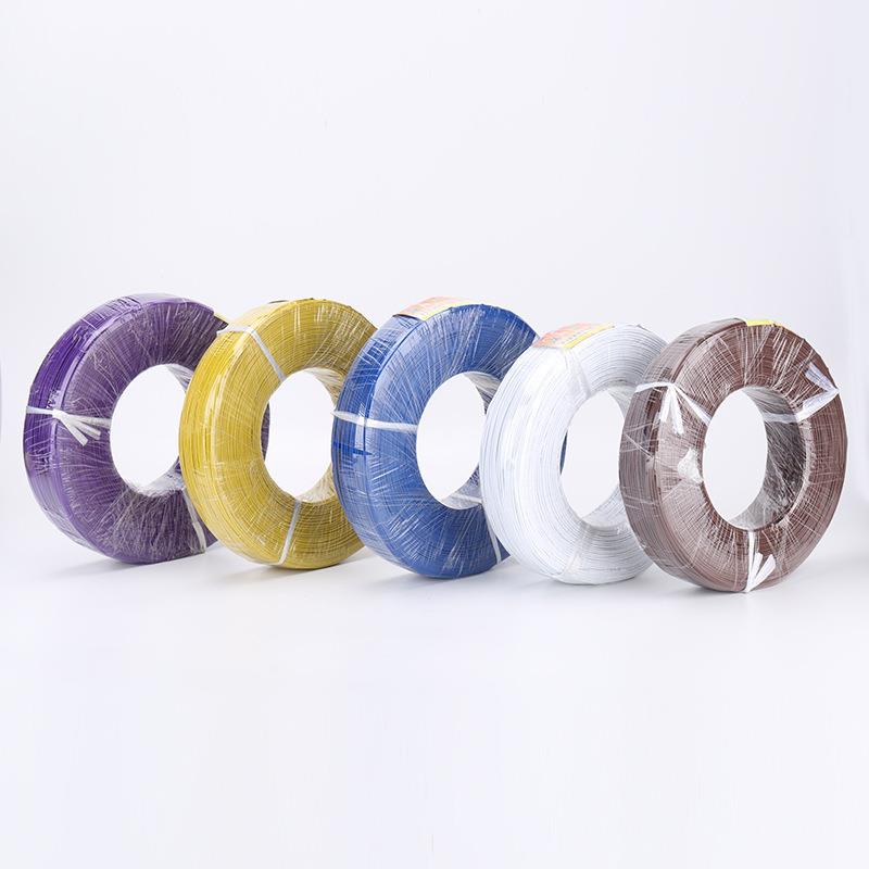 国标RV多电股铜软线端子线0.30.752.54平方电线VVV子家线用导单芯