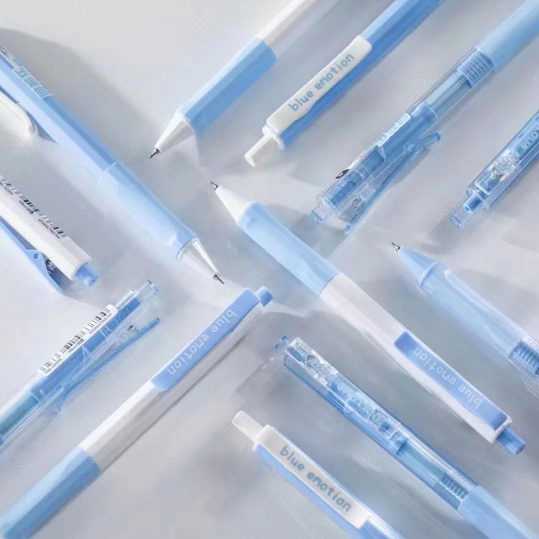 一木林02304瓦按尔干登湖架装动中性笔高颜学值速一木林02刷题笔