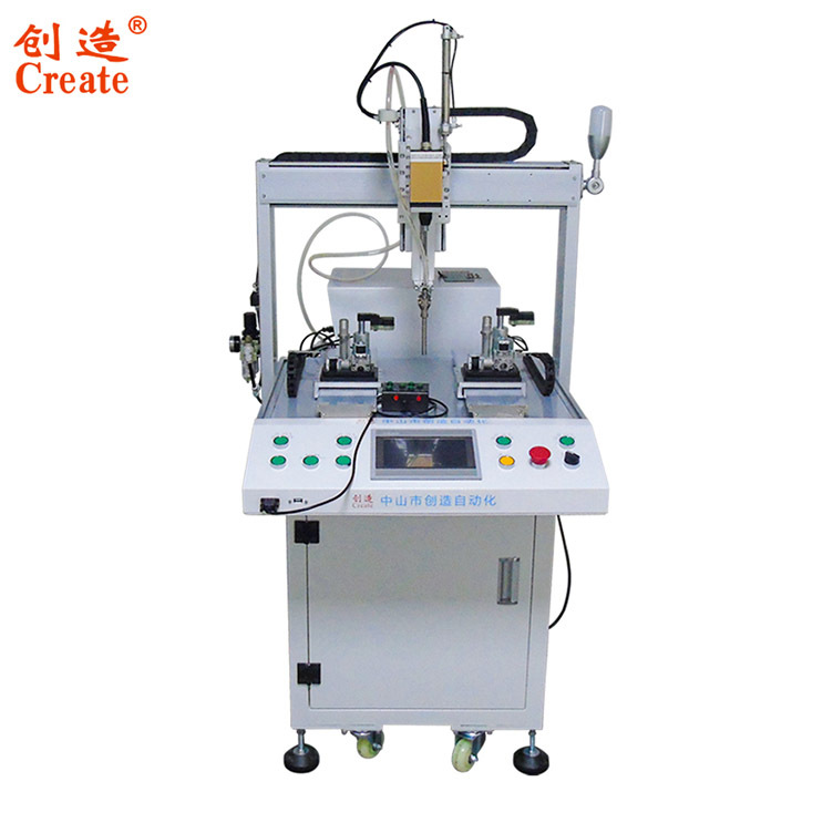 在线坐标式达拧送螺丝设备机器 落地式带下料全自动拧上打螺丝机