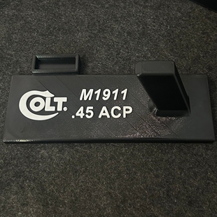 忽必烈蒙古人N3 1911带匣槽发射器展示支架收纳盒可定制