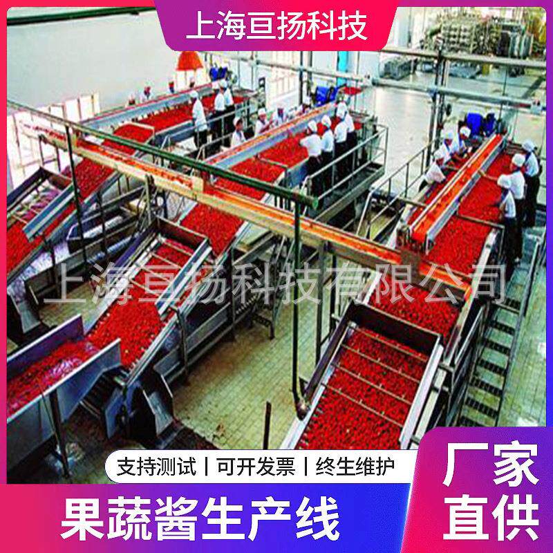 大型番茄酱生产线设备 高效浓缩番茄酱杀菌生产线