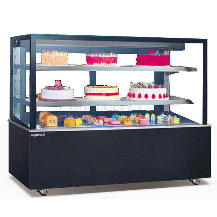 甜品店直角蛋糕柜 工程款展示柜GC-12 可选1.2米 1.5米 1.8米