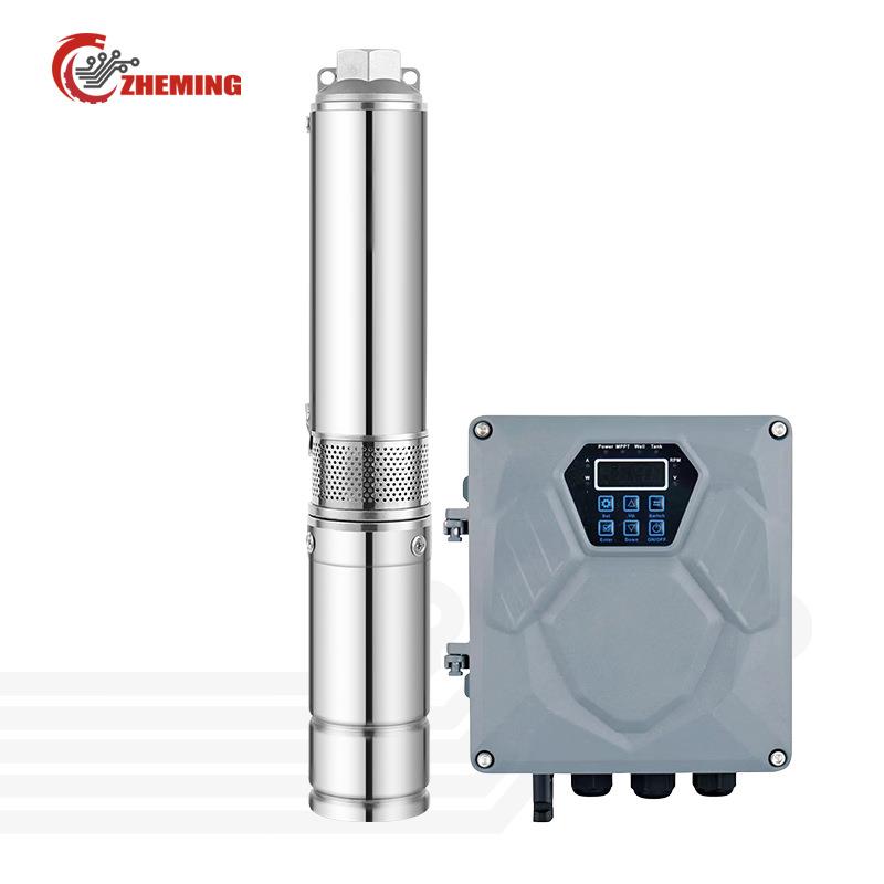太阳能深井泵110v150v200v交直流自动切换MPPT控制器高扬程大流量