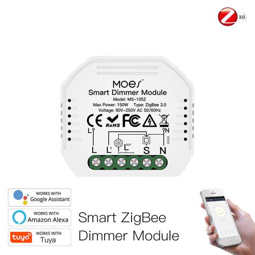 涂鸦智能家居zigbee调光开关模组