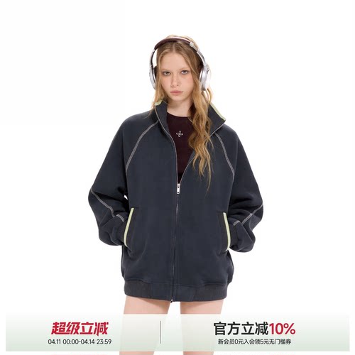 哈苏线开衫外套女春季新款