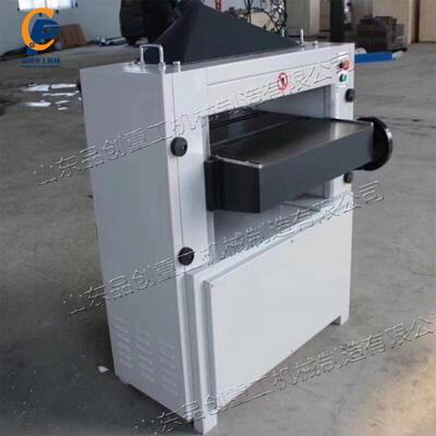 压刨高速单木工压刨自配吸尘削木机可升降床台面面PC-MB104双面压