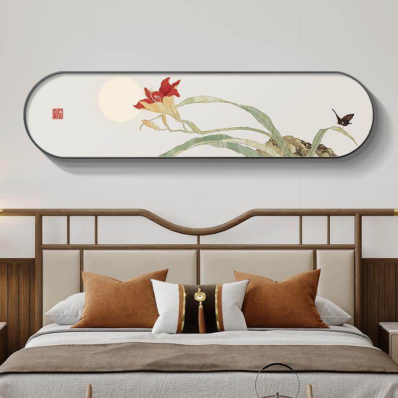 节节高香远益清升意卧室寓厅装中饰画新式客沙发背景壁画房间主卧