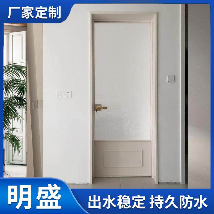 厨房卫生间平开门钛镁平合金306开玻璃门极璃简浴室门极窄房厨玻