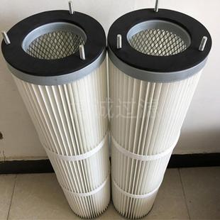 工业除尘0010滤吊装 三螺杆滤筒喷砂尘抛丸机除尘筒粉尘滤芯防排过