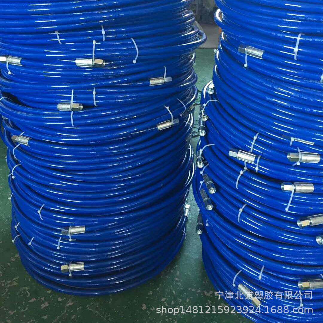 长江实高压无喷气喷涂机GCL用8*10高压喷涂欧管高压耐漆管