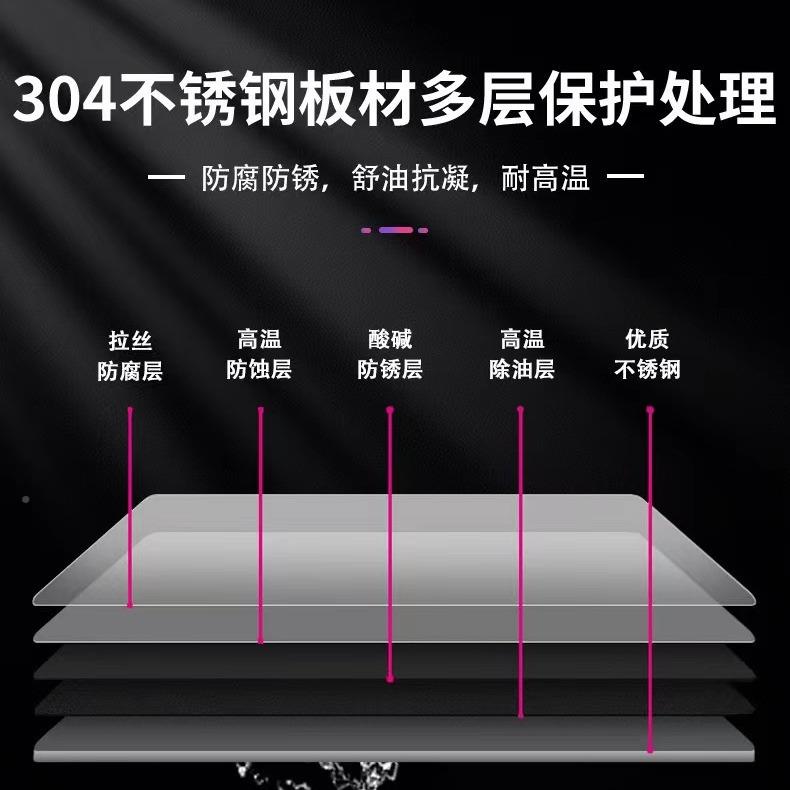 3AQT04不锈钢工作台厨房柜商用家餐饮拉店桌子用操作台推门置物橱