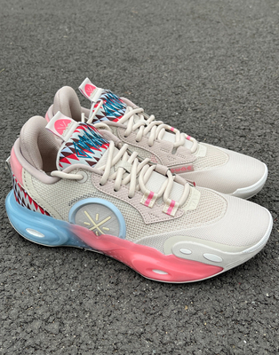 李宁正品韦德全城12篮球男子新款䨻科低帮耐磨实战篮球鞋 ABAU015