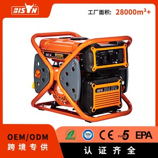 小型发电机3kw静音变频汽油发电机低耗家用房车户外 bison便携式