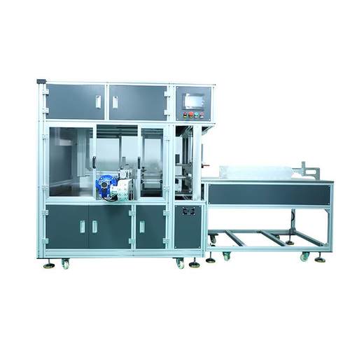 东莞塑料空瓶打包机塑料容器套袋机瓶子自动包装机PE瓶子装袋设备