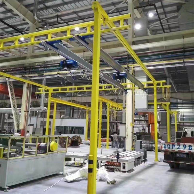 厂房改造龙门式KBK柔性轨道起重机铝合金导轨行吊悬挂组合式吊机,搬运/仓储/物流设备,输送机,淘宝优惠券,粉丝福利购,淘宝优惠卷