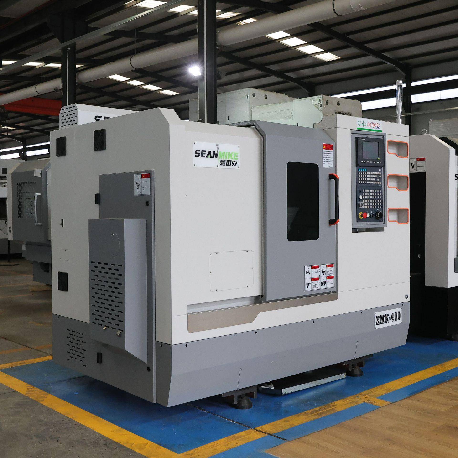 数控斜车机床高精度数控刀塔液压卡盘车铣复合机斜身数控系统可选